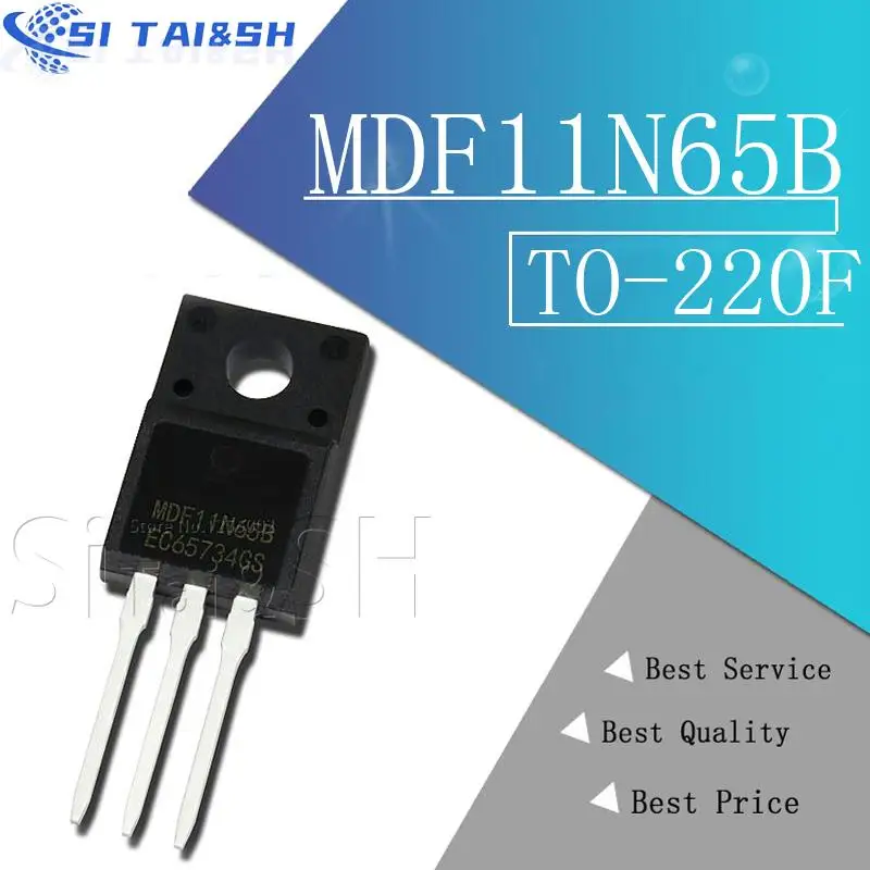 10 Uds MDF11N65B F MDF11N65 MDF11N65BTH F 11N65B 650V 11A nuevo sistema de datos original