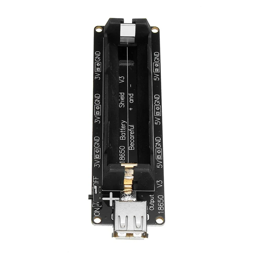 ESP32 ESP32S 18650 Escudo de carga de batería V3 Micro USB Tipo-A USB 0.5A Placa de protección de carga de prueba
