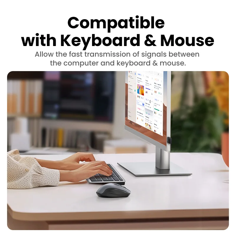 UGREEN USB Bluetooth for PC Bluetooth 5.4 for Bluetooth Keyboard/Mouse/Speakers