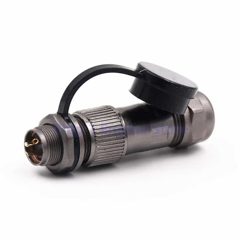 Para WEIPU ST12 2/3/4/5/6/7/9pin conector de aviación impermeable enchufe hembra macho conector de cable de alimentación LED automotriz IP67