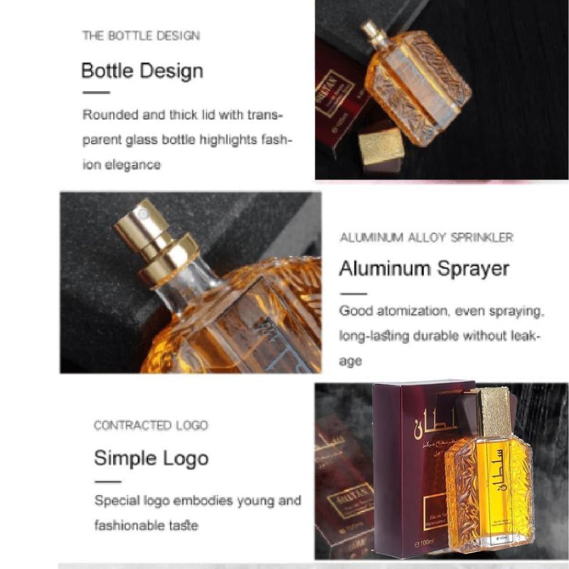 男性用の長持ちする花の香り、オリジナルの長持ちする香り、アラビア語とドバイの香水、家庭用の香水、オリジナルの毎日のデート、100ml