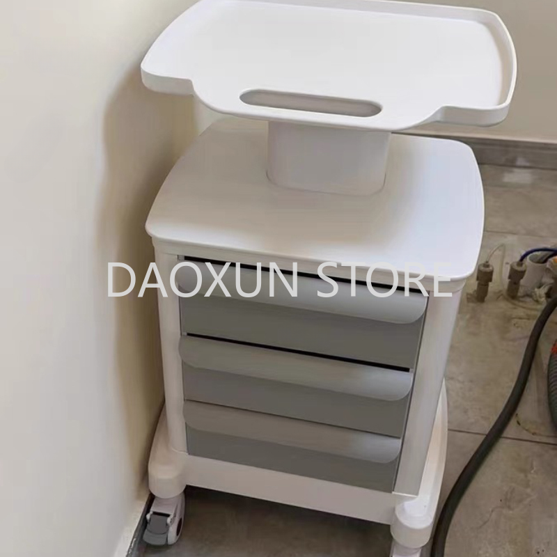 Carros portátiles para salón de belleza, carritos de herramientas móviles para clínica Dental, carrito auxiliar para Hospital médico con ruedas, muebles de salón