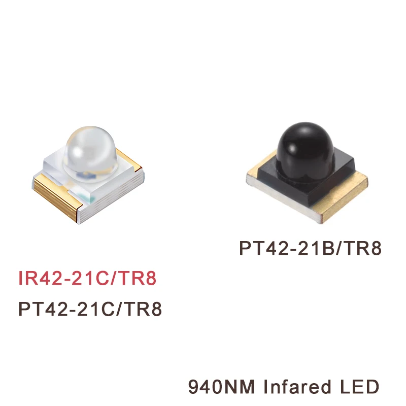 10 pz IR42-21C/TR8 SMD Diodo Emettitore di Luce A Infrarossi 940nm 1.8mm Rotondo Emissio PT42-21B/TR8 PT42-21C/TR8