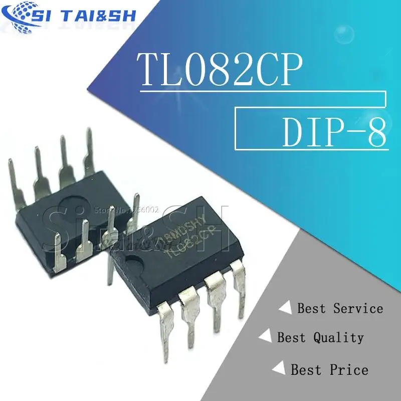 Si Tai&SH 10 Uds TL082CP TL082 TL082CN sistema de datos