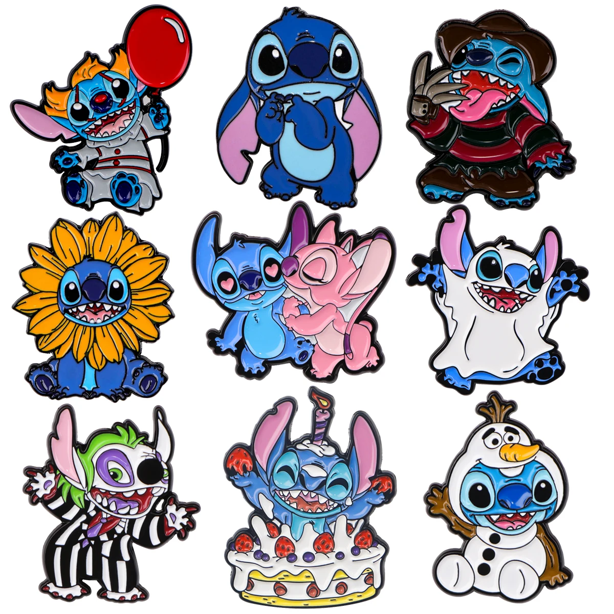 Broches esmaltados de punto de dibujos animados para mujer, alfileres de solapa, insignia en mochila, accesorios de ropa, joyería de moda, regalos de Halloween