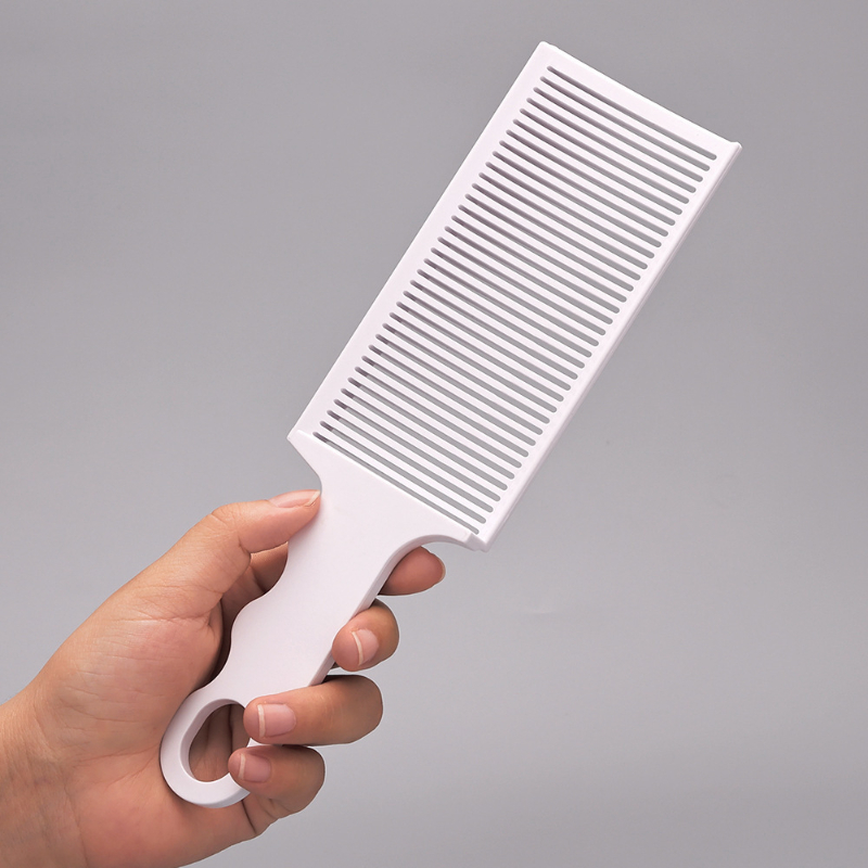 Fading Comb Professional Barber Clipper Blending Flat Top Hair Cutting Comb For Men Heat Resistant Fade Brush Salon Styling Tool