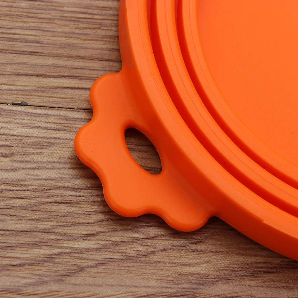 3 en 1 almacenamiento de alimentos reutilizable mantener fresco cubierta de lata latas tapa mascota lata cubierta de caja tapa de lata de silicona suministro de cocina caliente a prueba de molde caliente
