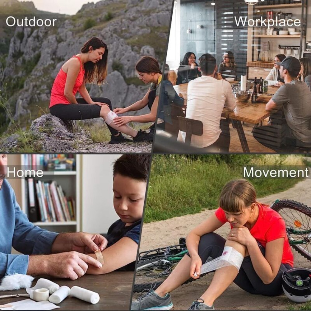 Outdoor First Aid Bag Portátil, Kit de Sobrevivência, Suprimentos de Emergência, Caça, Caminhada, Camping, Uso Multiuso