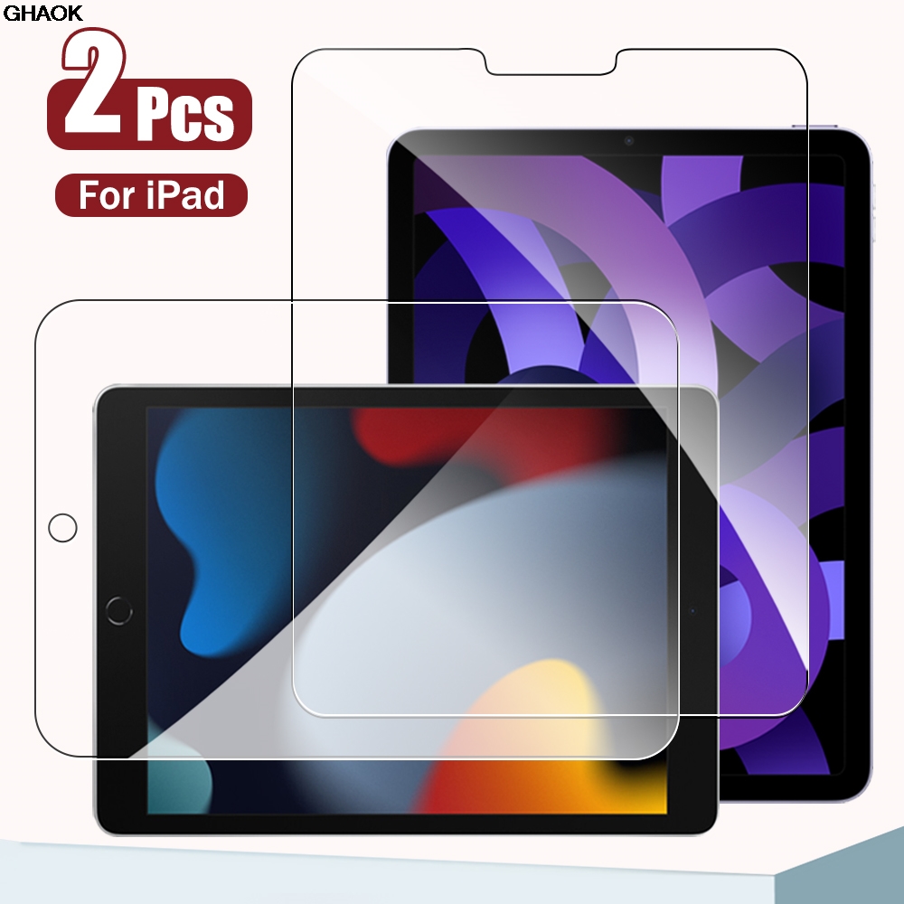2 шт. Защитная пленка из закаленного стекла для iPad Air 5 4 Pro 13 11 12.9 Ipad 9-го поколения 10 8 7 6 5 Mini 6 10,5 9,7 M4 M2 Film