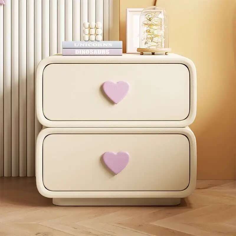 เฟอร์นิเจอร์เด็กโต๊ะข้างเตียงชุดนอนเด็ก Nightstand ตารางตู้เก็บ Locker ตู้หนังสือ Mesas Comodino Nightstand