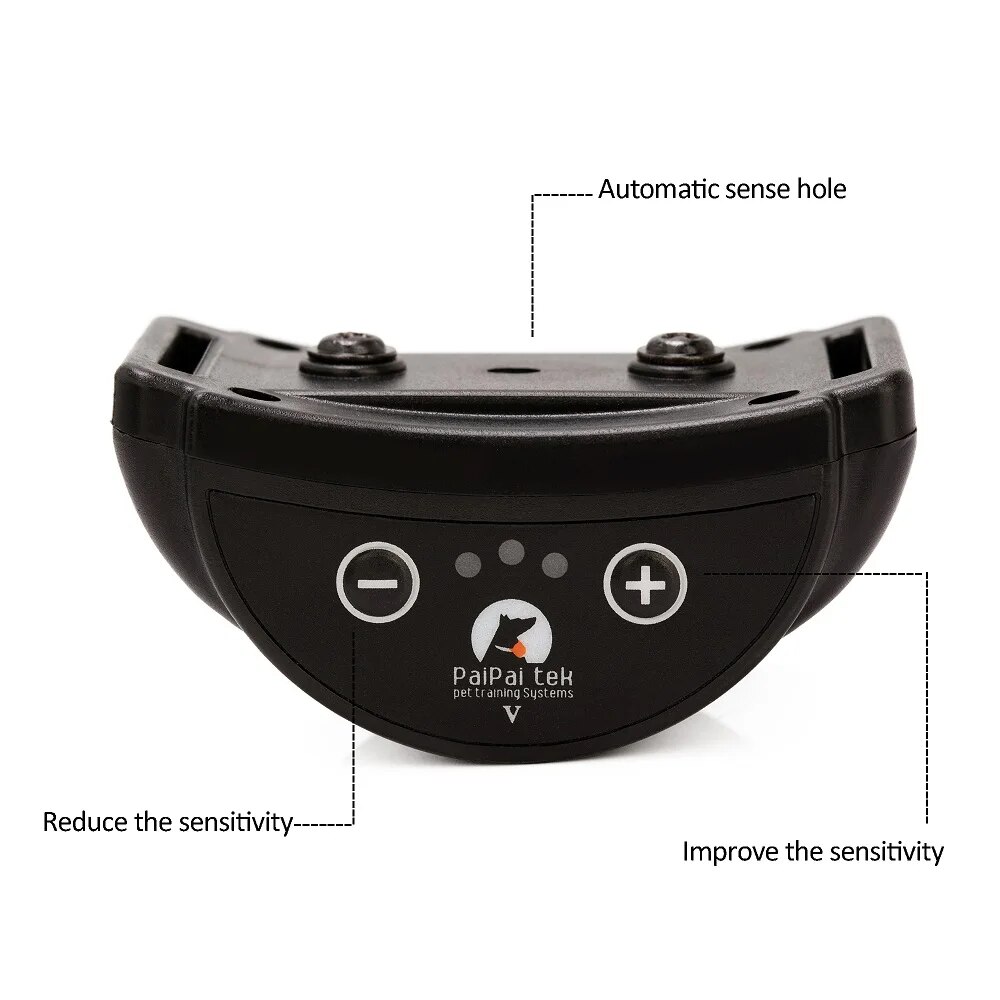 Collar de corteza de perro, Collar antisadridos recargable para dejar de ladrar, Collar de entrenamiento con vibración para perros pequeños y medianos
