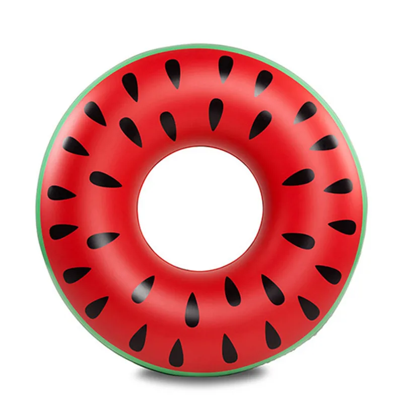 Rooxin Watermelon Pool Floats for Adult Kids Inflatable Circle Swimming Ring Floating Seat Summer Beach Party Pool Toys