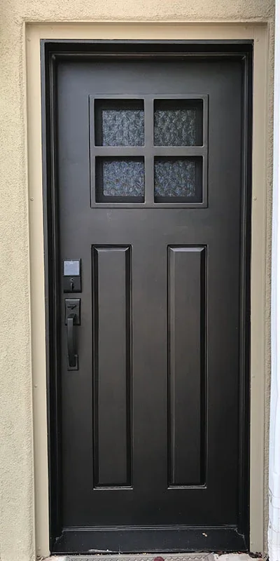 Puerta de Hierro de lujo con diseño personalizado, Puerta de Hierro Simple, tamaño más reciente, gran oferta