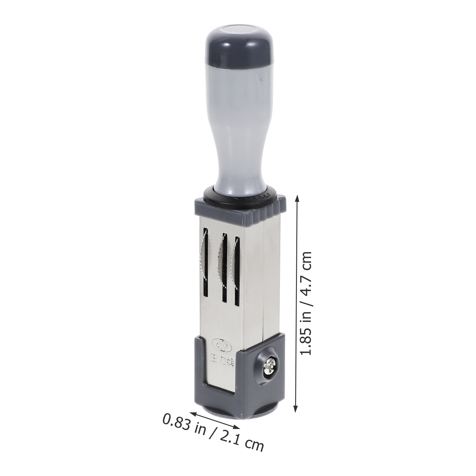 Handheld Date Stamper Multi-use Time Stamp Portable Date Rolling Stamp File Accessory Date Roller for File Home Office Daily