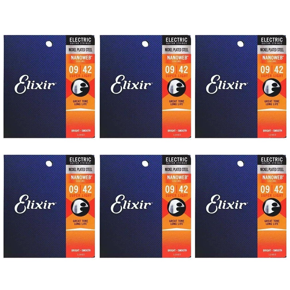 6 Cái/bộ Elixir Acoustic Dây 0.10 Lớp Phủ 80/20 Đồng Lớp Phủ NANOWEB Ánh Sáng Tùy Chỉnh 011-052 11027 11052 16002 16027