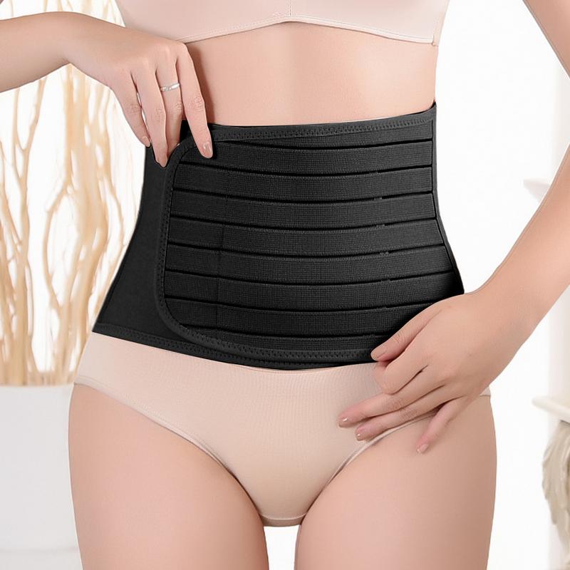 Postpartale Bauchwickel aus Nylon nach der Geburt, Bauchwickel für die Taille, elastisches C-Abschnitt-Erholungsbauchband, Bauchbinde nach der Geburt