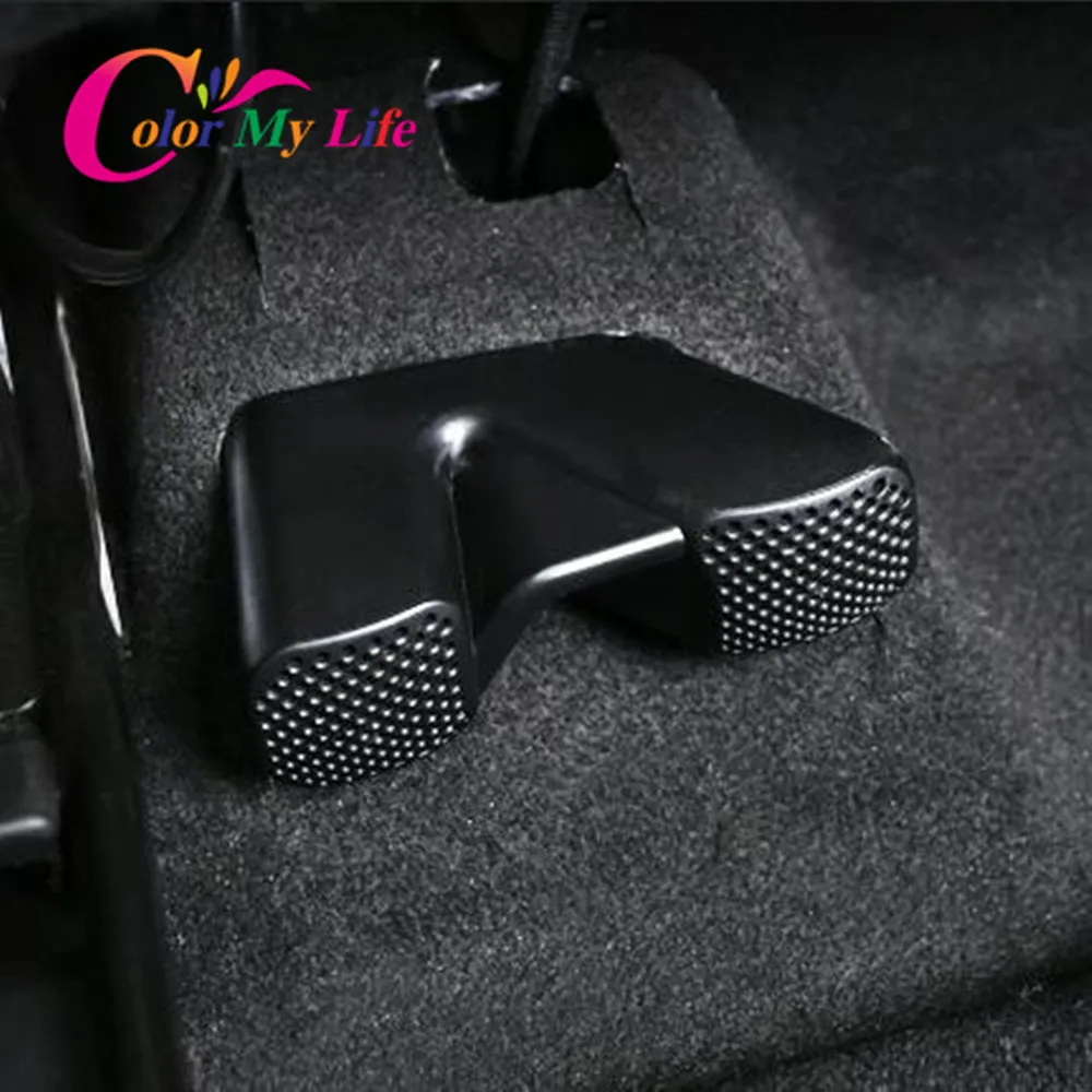 Penutup Ventilasi udara mobil ABS, untuk Nissan x-trail X trail Rogue T32 2013 - 2022 penutup Outlet AC di bawah kursi