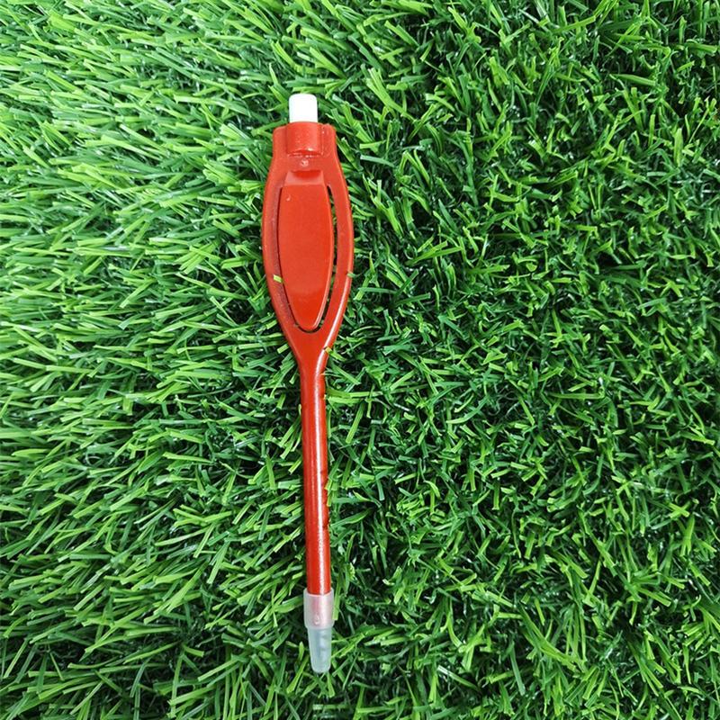 10Pcs กอล์ฟคะแนนปากกาดินสอคลิป Scorecard ตะกั่วคะแนนกอล์ฟอุปกรณ์เสริมบันทึกคะแนนเครื่องมือยางลบกอล์ฟ Marker อุปกรณ์