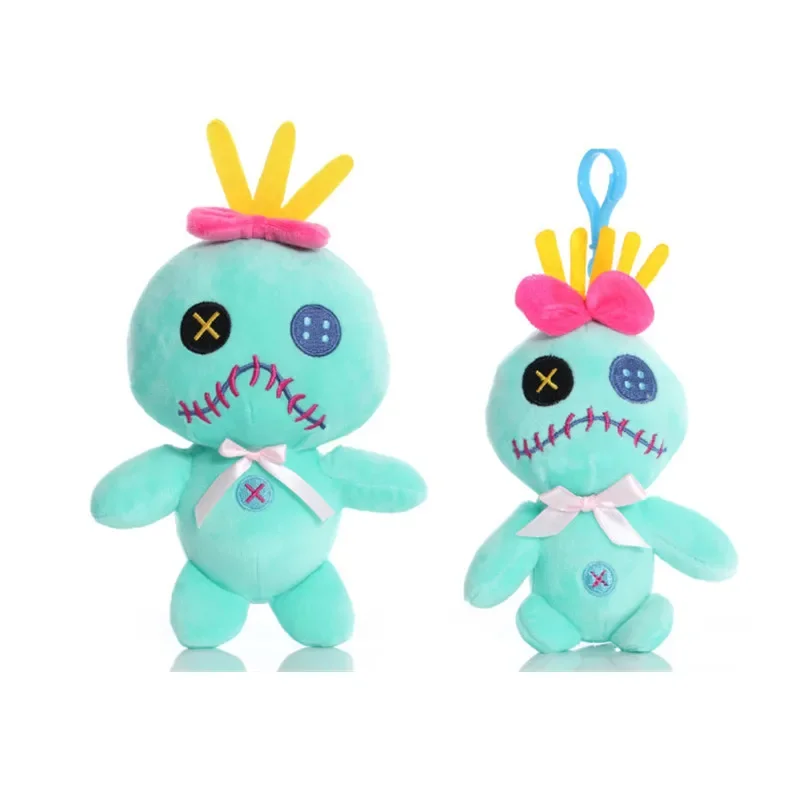 2025 neue Qualität Disney Lilo & Stitch Scramp Tier weiche gefüllte Baumwollpuppen Plüsch Peluche Kinderspielzeugmodell für Kinder Geschenk