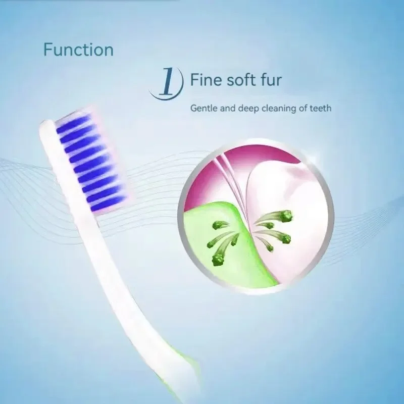 Colgate 6pcs Adult Toothbrushes  for Sensitive Gums/Teeth, Manual Oral Hygiene, Home Use, Random Colors