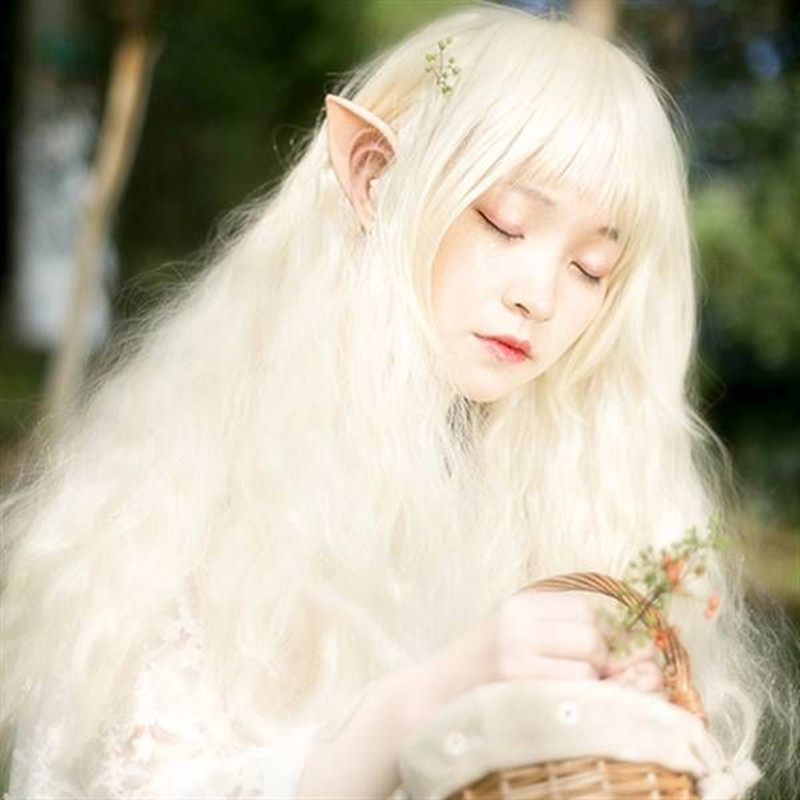 Disfraz de látex para Halloween, accesorio para fiesta, Phantom City, oreja afilada, Elwear