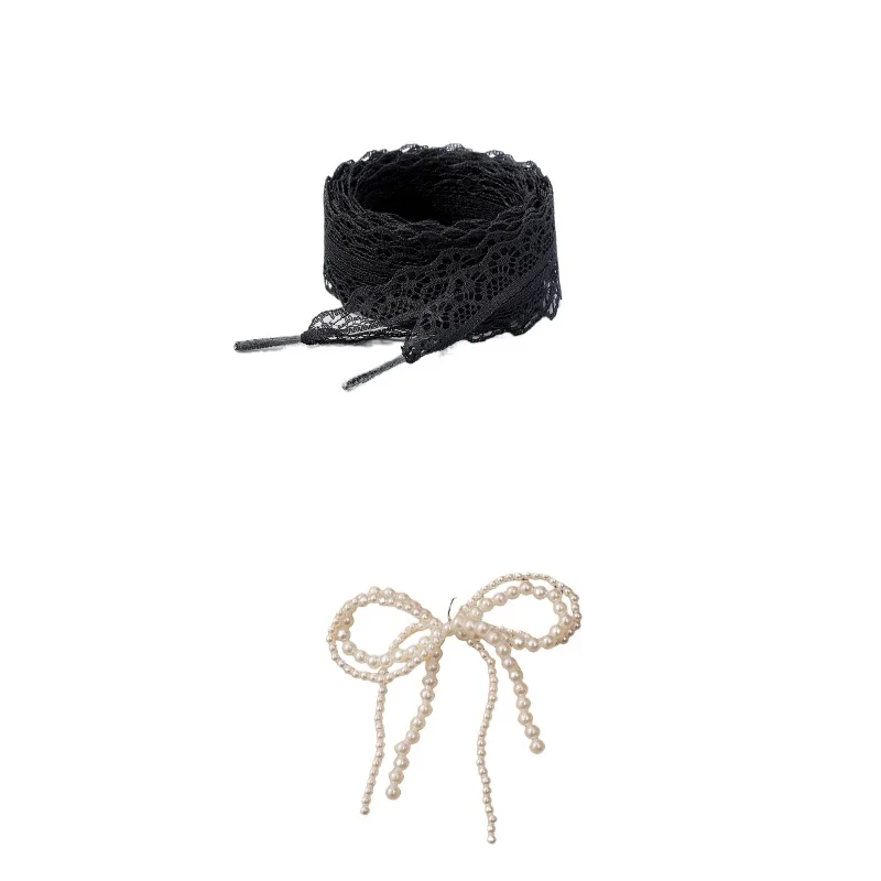Lacci intrecciati in pizzo 2.9 cm di larghezza Lacci piatti fantasia Lacci per scarpe in seta bianca nera per scarpe da ginnastica da balletto Scarpe da allenamento tedesche