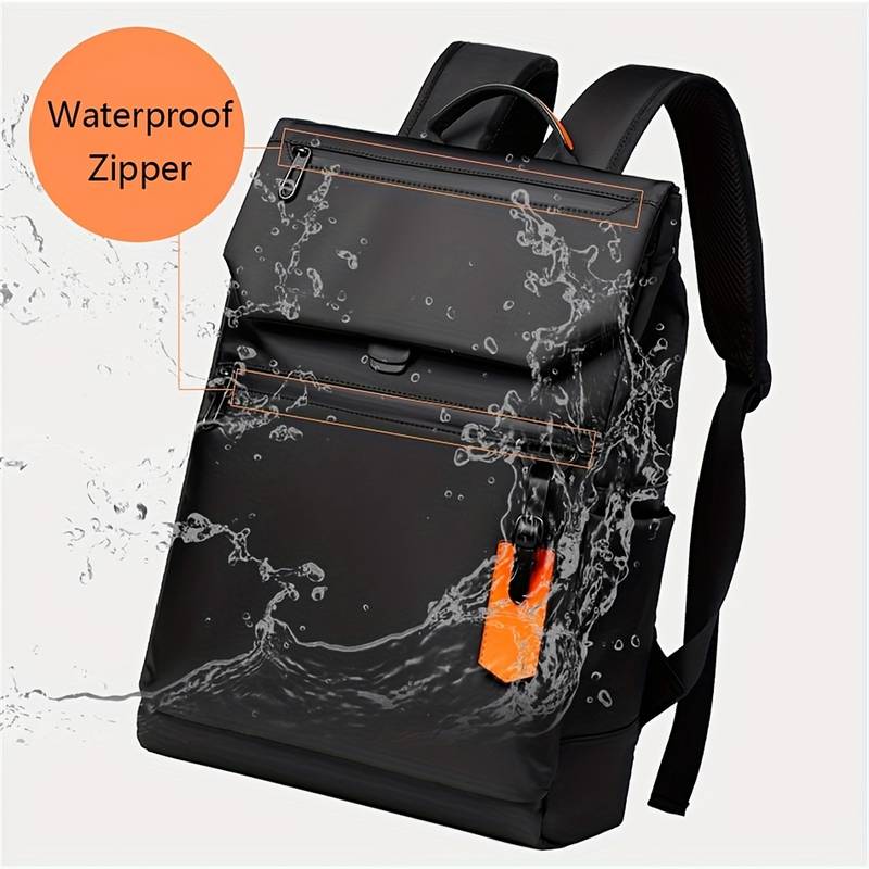 Mochila masculina oxford pano à prova d'água 14 15.6 polegadas mochila para laptop com porta de carregamento usb zíper à prova d'água bolsa de viagem ao ar livre ônibus