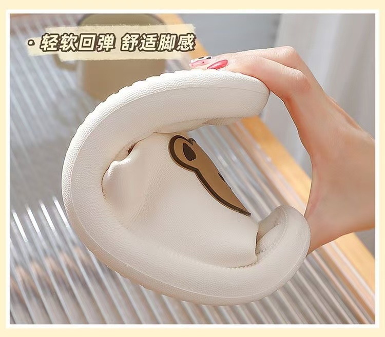 Chinelos Confortáveis e Respiráveis para Mulheres, Sapatos Harajuku, Kawaii, Moda Coreana, Verão, 24ss, Novo