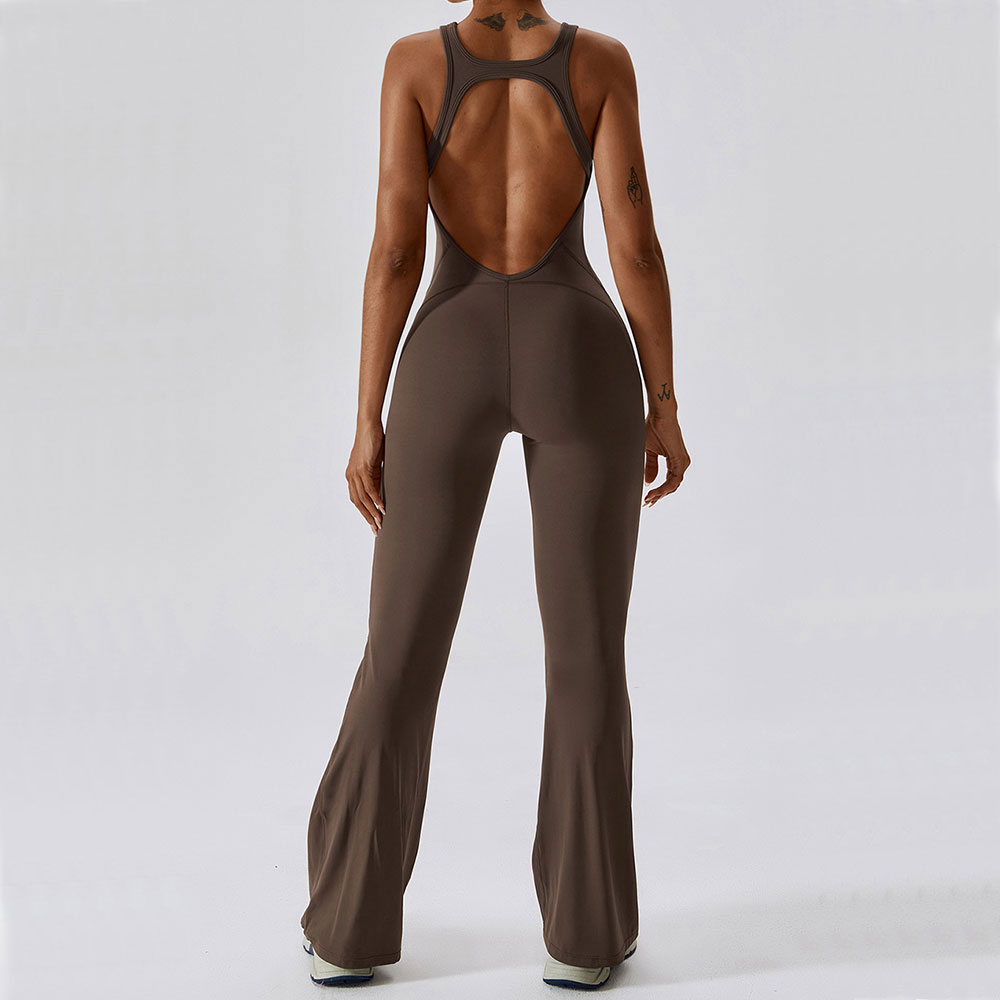 Mono de Yoga liso, traje de una pieza, mono de Fitness, ropa de entrenamiento para mujer, ropa deportiva para mujer, conjunto de levantamiento de glúteos, ropa deportiva