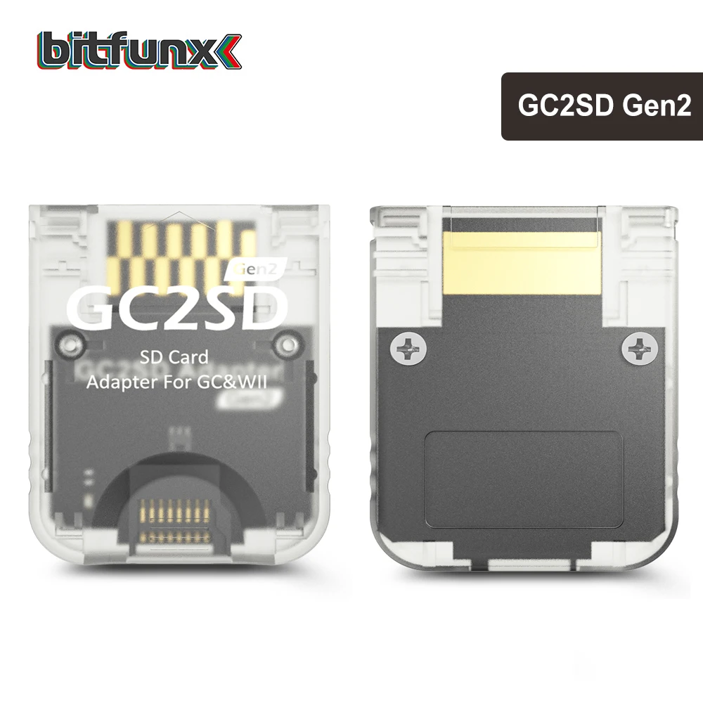 BitFunx GC2SD адаптер для карты Micro SD адаптер для карты памяти TF швейцарский для консоли Nintendo GameCube/Wii