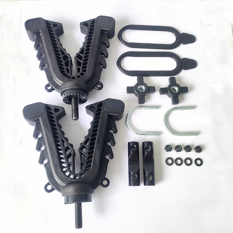 RACK DE PISTOLA ATV UTV com revestimento de borracha
