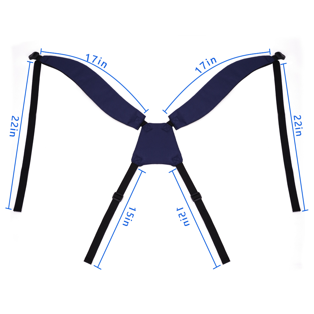 Golf Bag Strap Replacement Comfort Double Shoulder Adjustable Strap Padded Golf Carrying Bag Strap