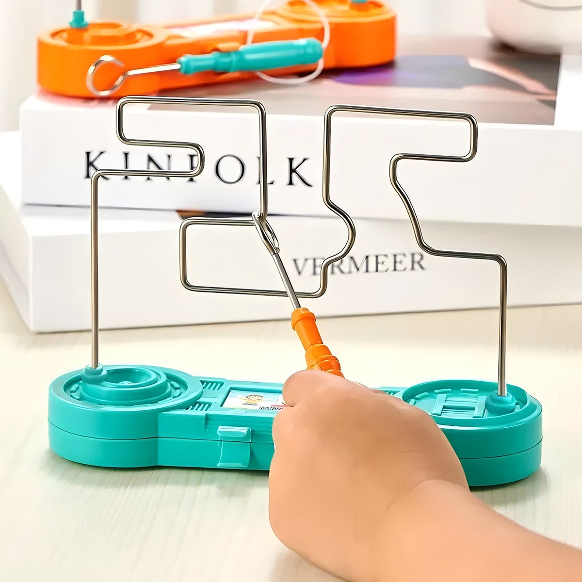 1 pz Linea di Fuoco Impatto Elettrico Tocco Labirinto Per Bambini Puzzle Interattivo Regalo Creativo Per BAMBINI Focus Artefatto Focus Gioco di Formazione