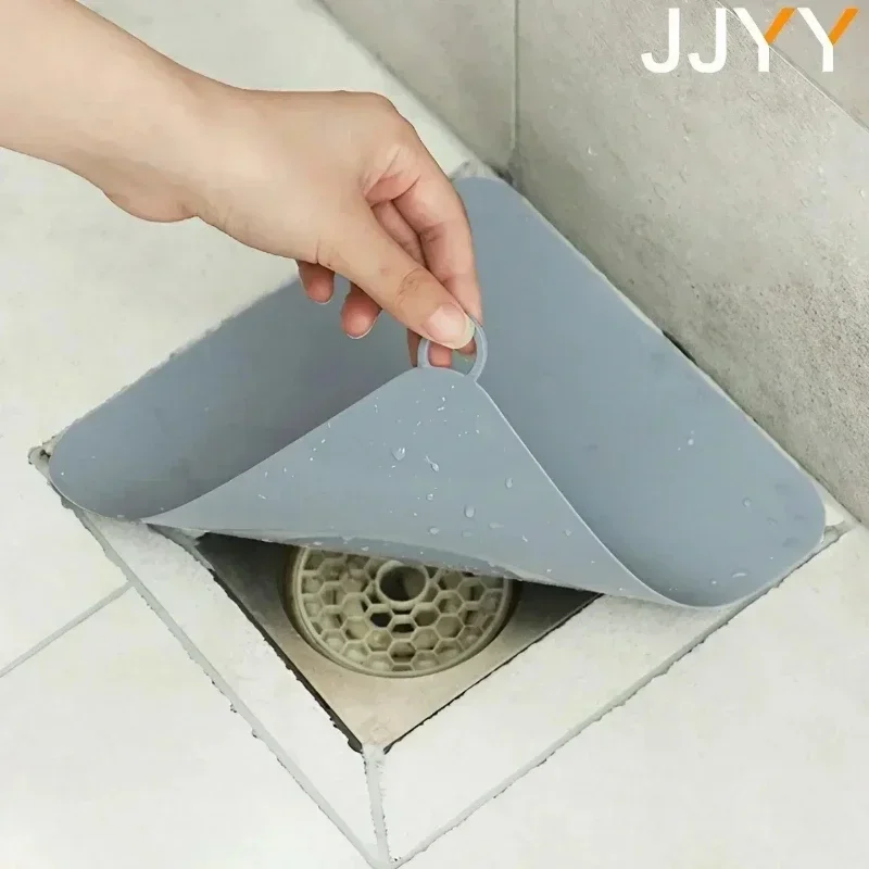 Couvercle déodorant de vidange de sol en Silicone, déodorant de salle de bains, joint anti-insectes, tuyau d'égout domestique, évier, couvercle de sol antisme
