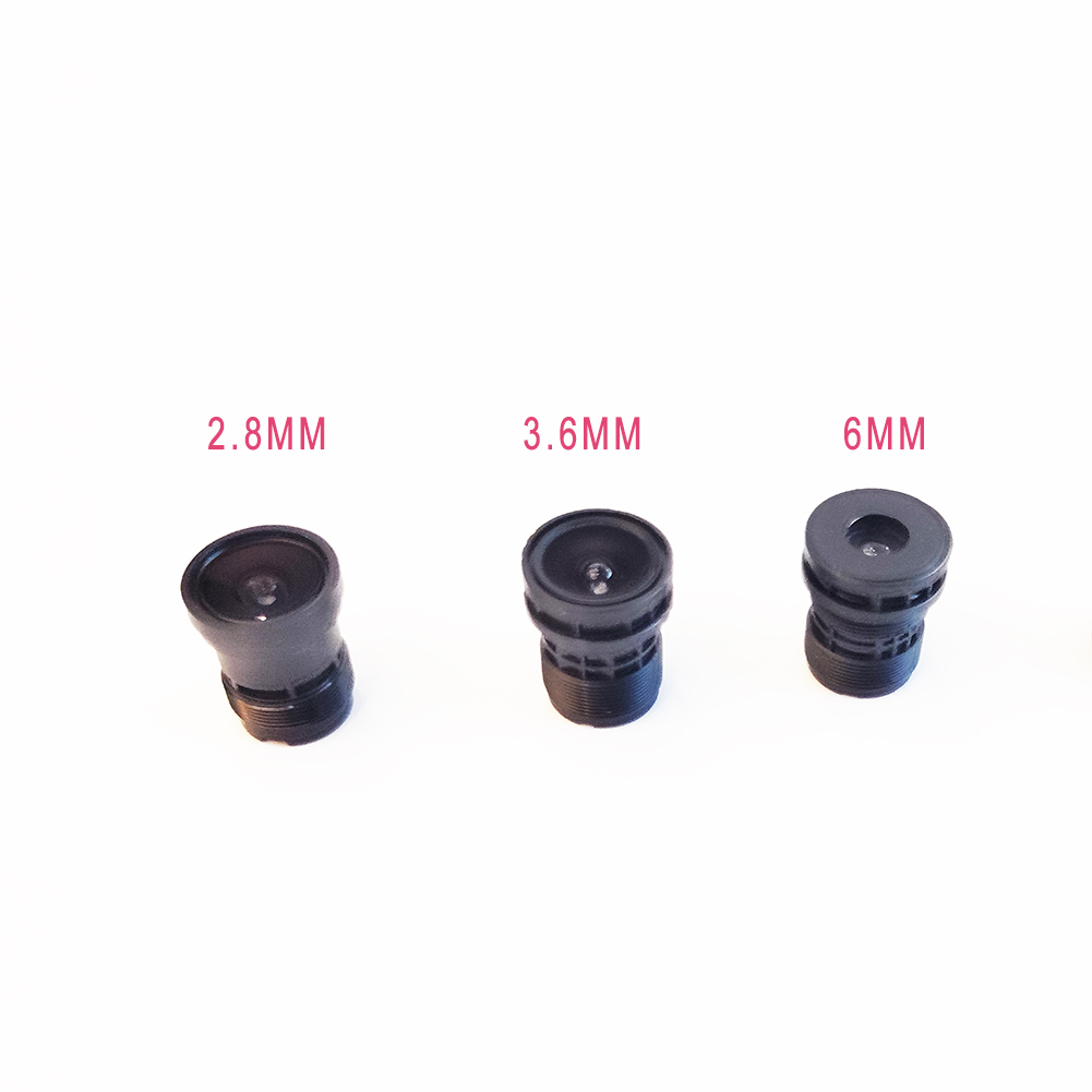 Marviosec 5MP 1/2,7-дюймовый интерфейс M12 2,8/3,6/6 мм Дополнительный фиксированный объектив для сетевой IP-камеры видеонаблюдения HD, отличное качество