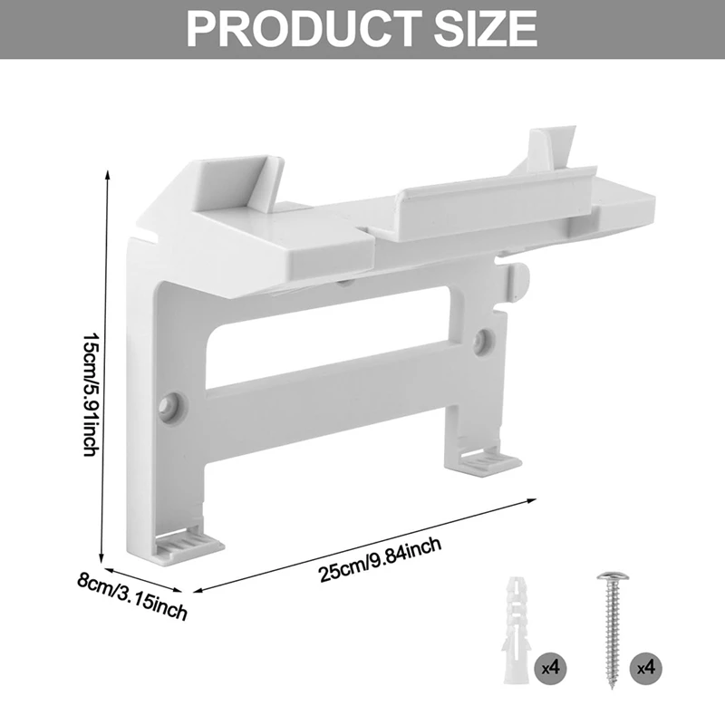 Halterung für Gen 3, Router-Halterung, Kunststoff-Router-Wandmontagesatz, Zubehör für V3 und Gen 3-Router