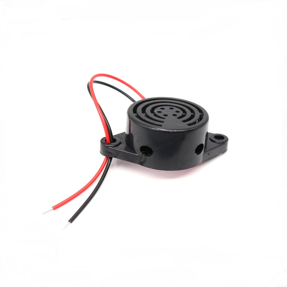 1 unidad de alarma de alto decibelio DC3V-24V 100dB zumbador electrónico tono de pitido timbre de alarma sonido continuo para Arduino coche Van