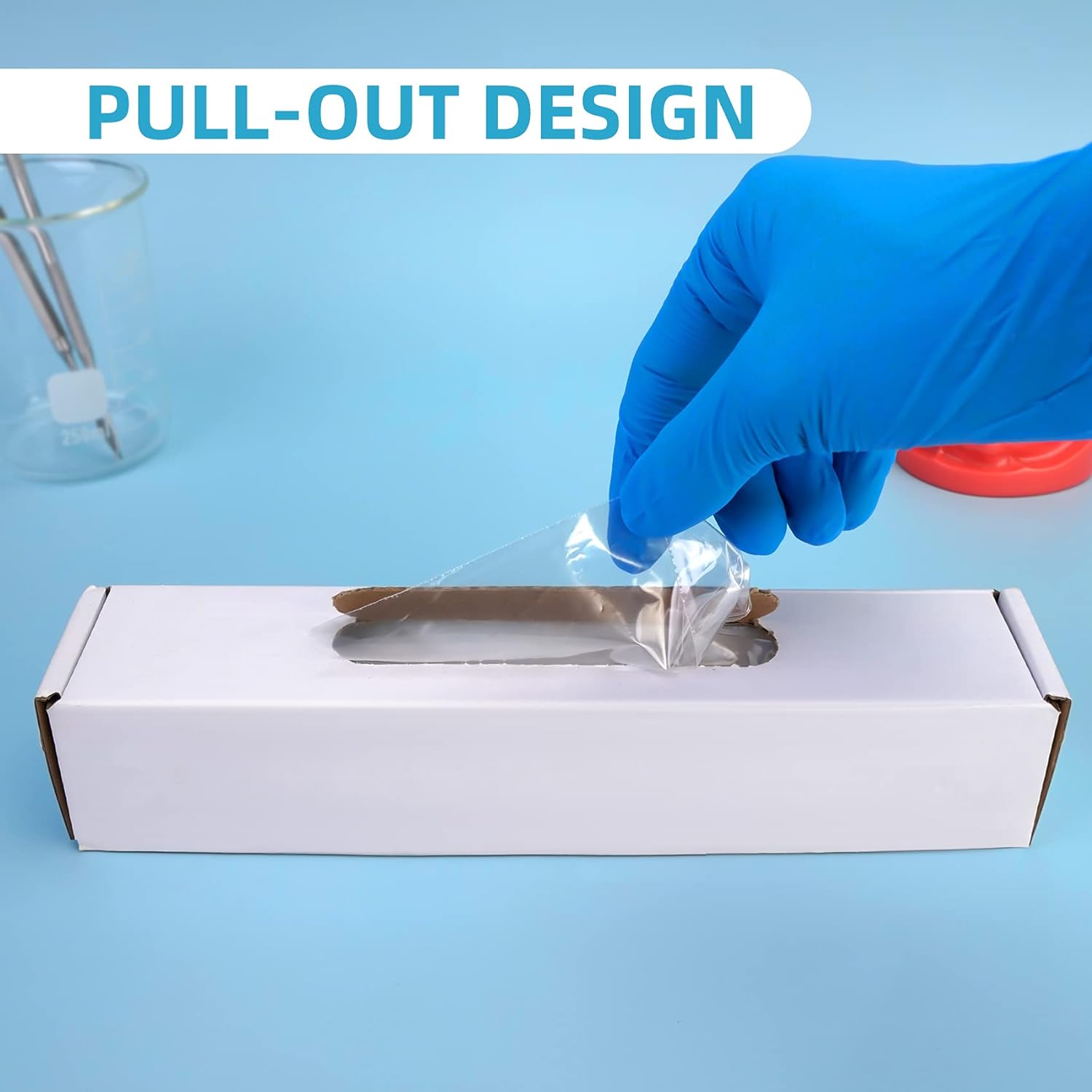 AG ทิ้งวัสดุทันตกรรม Poly Pastic สําหรับ X-Ray Sensor ป้องกันฟิล์ม 500 ชิ้น/กล่อง