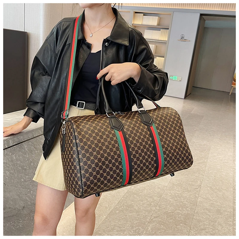Luxus Reise Damen Tasche Duffle Totes Gym Sport Fitness Business Große Kapazität Casual Gepäck Handtasche Outdoor Wochenende Tasche
