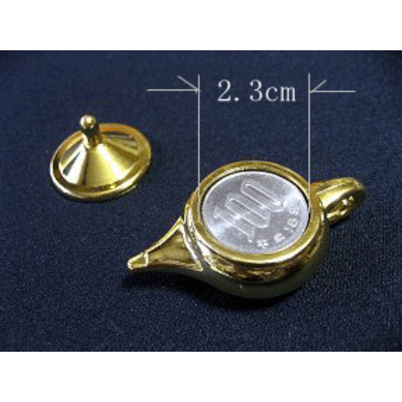 Magic Lamp Changeable Coin Magic Tricks Magician Close Up Illusions Gimmick Props Mentalism Coin Appearing Vanish Magia Street