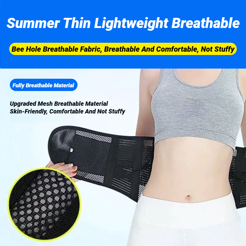 Lumbar Protector Back Adjustable Shapewear Corset Belts Waist Trainer Slimming Sheath Flat Belly Reductive Breathable Mesh