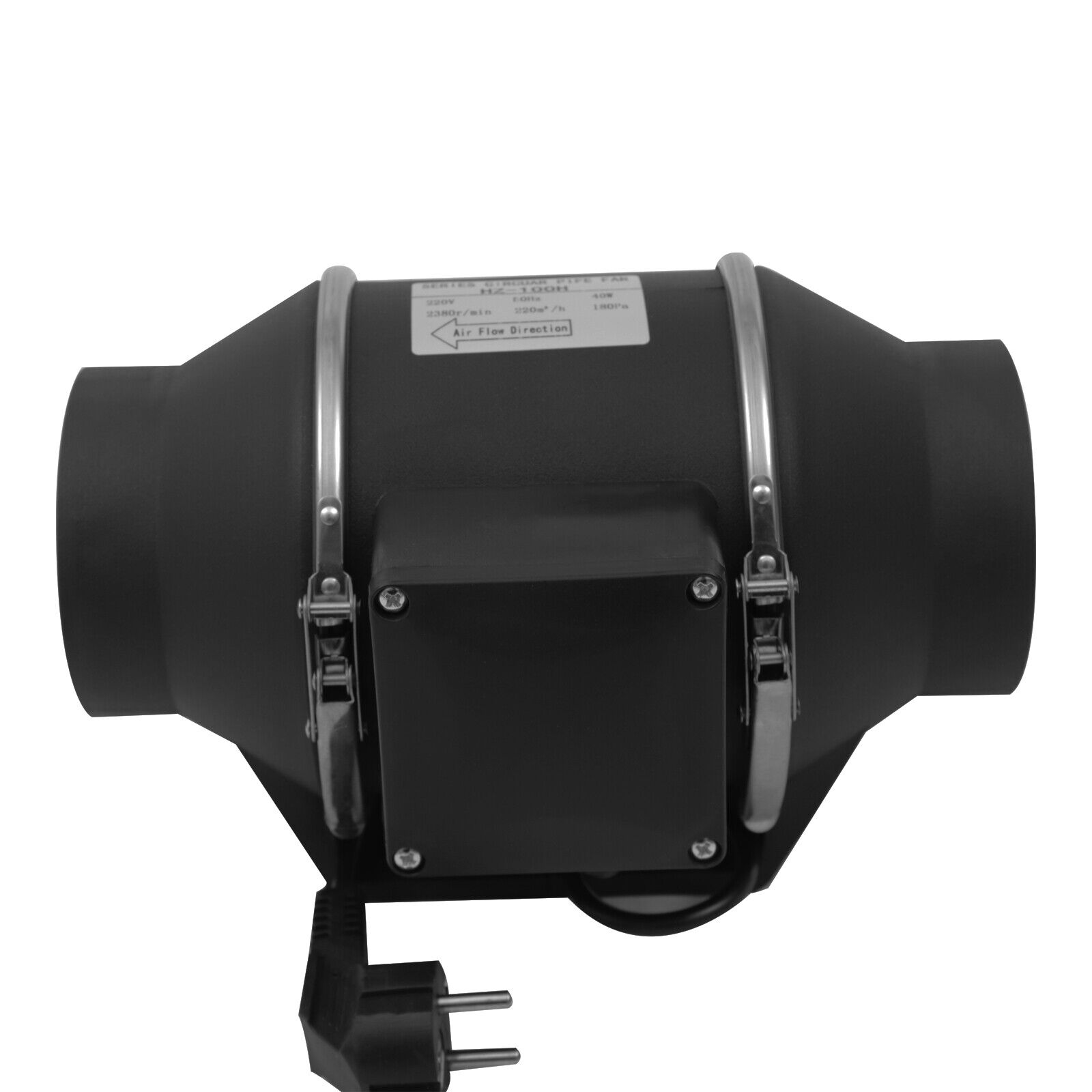 Ø100 mm 220 V Kanalventilator, Gebläse, Abluftventilator für Häuser, Büros, Schulen, Krankenhäuser, Restaurants, Hotels, Einkaufszentren