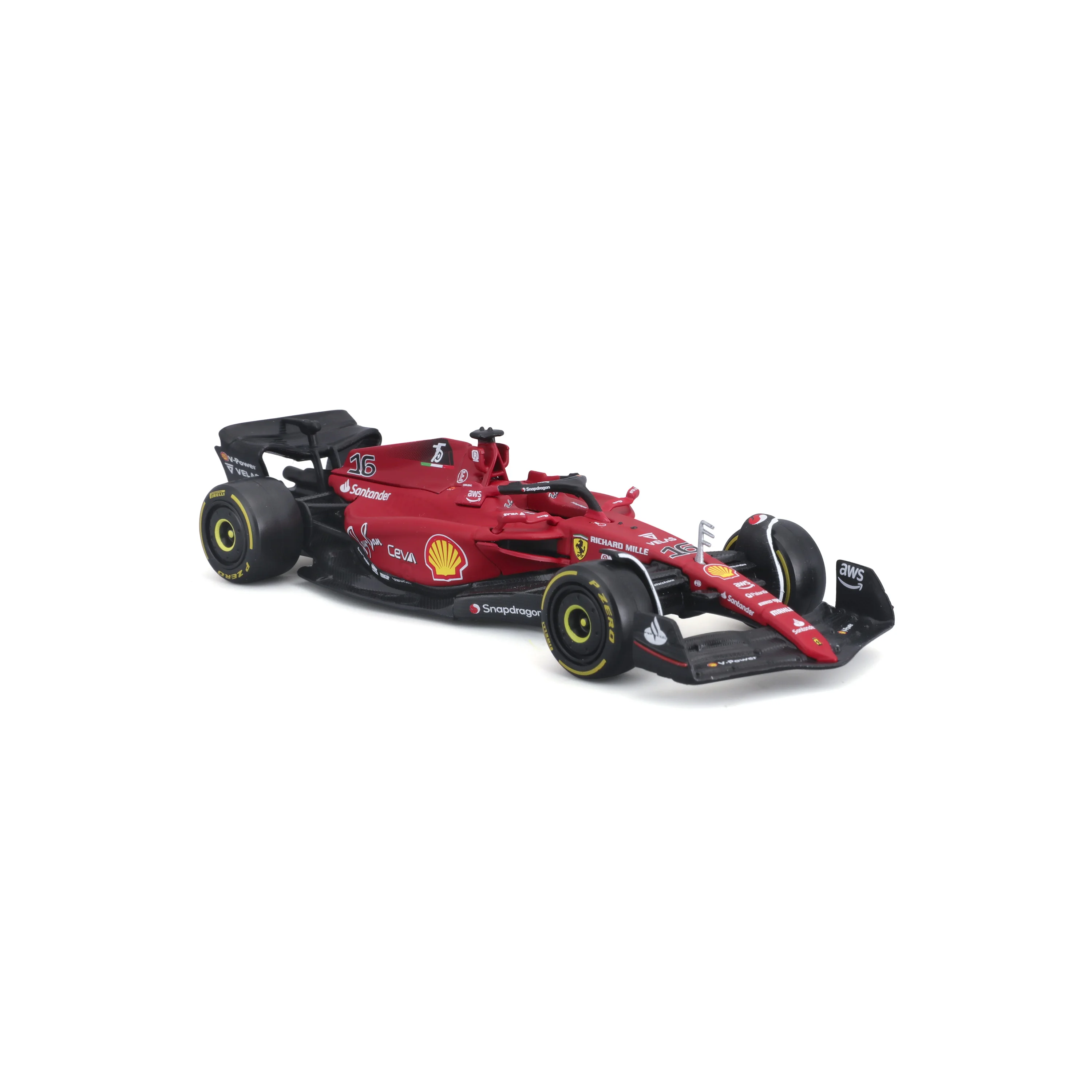 Bburago 1:43 2022 F1 Scuderia Ferrari SF24 SF23 F1-75 # 16-леклерк # 55 Модель роскошного автомобиля Sainz из сплава, литая под давлением модель автомобиля