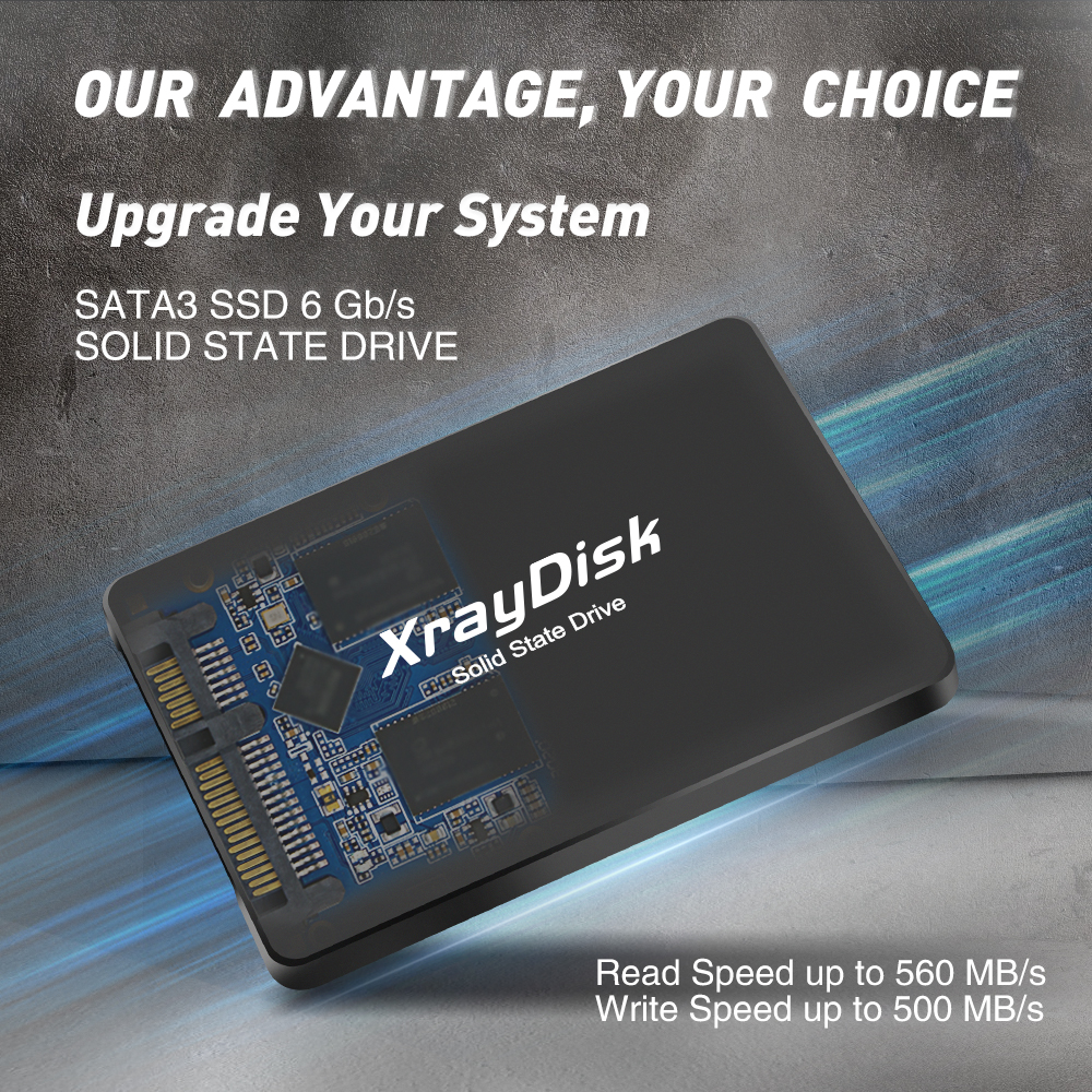 Xraydisk-disco duro Sata3, unidad interna de estado sólido de 128 pulgadas, 60GB, 240GB, 120GB, 256GB, 480GB, 500GB, 2,5 gb, 1TB, Hdd 2,5