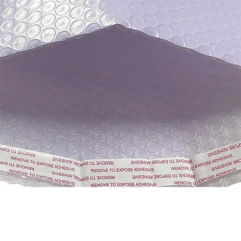 20pcs Bubble Mailers POLY เบาะ Mailing บรรจุภัณฑ์ Padding Self Seal กระเป๋าจัดส่งซองจดหมาย Mailer สีม่วงซองกระเป๋าขนาดใหญ่