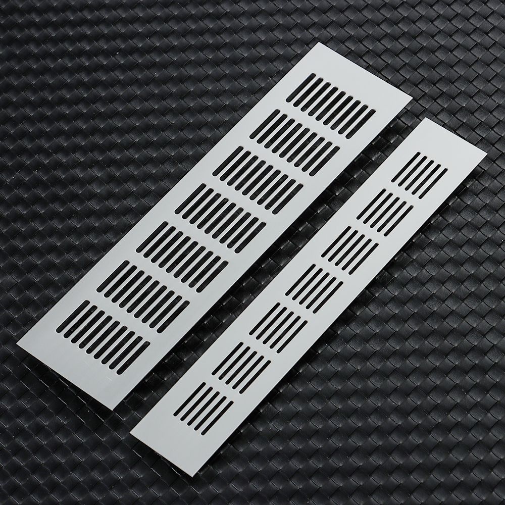 Решетка вентиляционных отверстий из алюминиевого сплава, декоративный вентилятор, решетка для чулана, втулка для обуви, украшение для домашней мебели, фурнитура