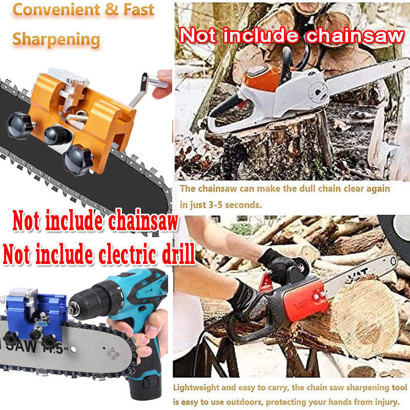Abrasive Tools Woodworking Chainsaw Sharpener Suitable for Most Chain Saw