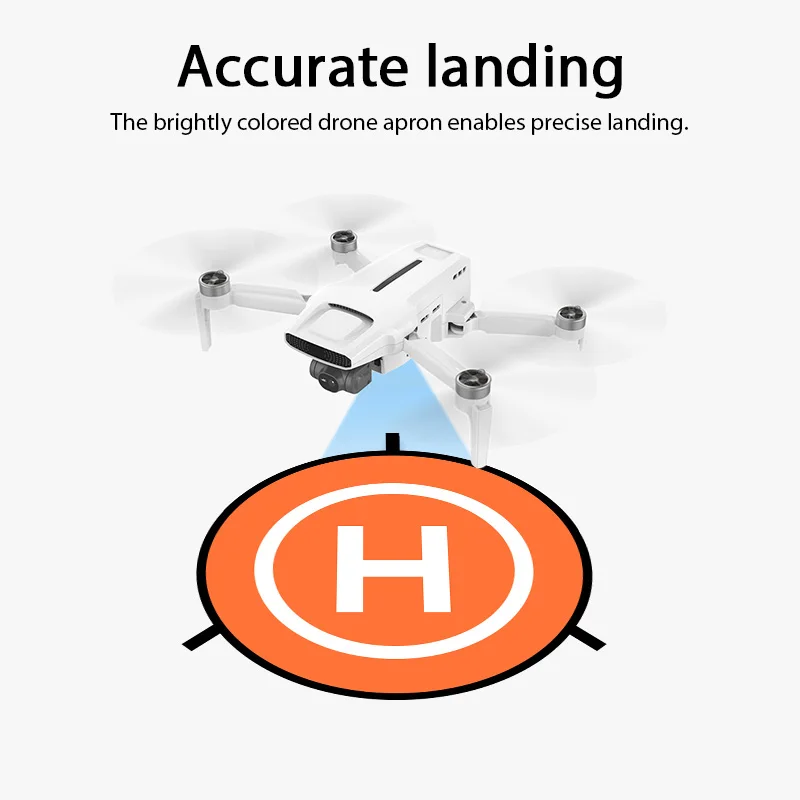 Drone Quadcopters Accessories Universal 55cm Foldable Landing Pad RC Dron Mat Quadcopter Parking Apron Apron Pad