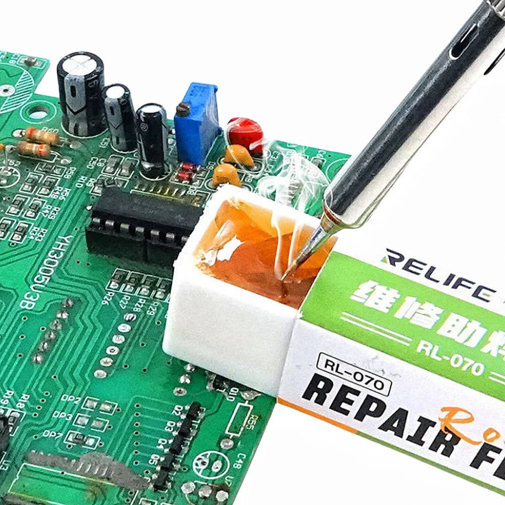 2Pcs High-purity Soldering Tin Material Paste Rosin Welding Phone/Electronics Tool Repair Fluxe Neutral Rosin Block For PCB BGA