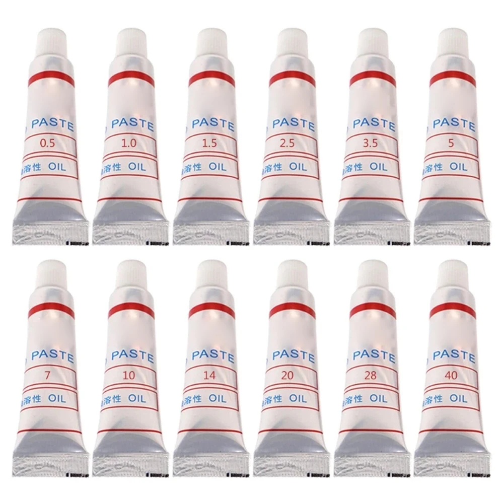 1 pz 5g diamante paste abrasive W0.5-40 grana 320-10000 diamante lucidatura lapidatura vetro metallo molatura lucidatura utensili abrasivi